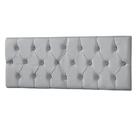 Cabeceira Box Casal 1,40 Com Captonê Paris - Corino Cinza - R