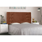 Cabeceira Box Casal 140 Cm Ravena Veludo Telha - Nexta Casa