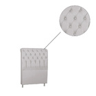 Cabeceira Box Casal 140cm Domus Corino Off Glow Bnn Decor