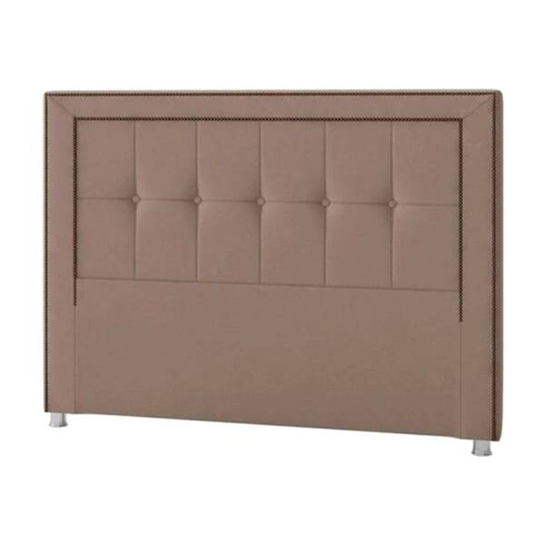 Cabeceira Box Casal 140cm Nápole Veludo Rose Tana Decor