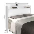 Cabeceira Box Casal Austin Branco