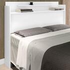 Cabeceira Box Casal Austin Branco