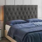 Cabeceira Box Casal Capitone 140 Cm Suede Modoval