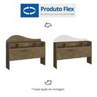 Cabeceira Box Casal Com Mesa Lateral Irlanda  Jequitibá