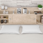 Cabeceira Box Casal Elisa Amarula