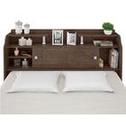 Cabeceira Box Casal Elisa Chocolate