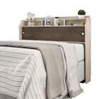 Cabeceira Box Casal Elisa Flex Amarula Chocolate J&a