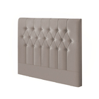Cabeceira Box Casal Estofada Cru 1,38m Dink