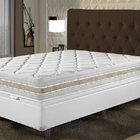 Cabeceira Box Casal Estofada Marrom 1,38m Dink