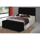 Cabeceira Box Casal Estofada Preta Elo