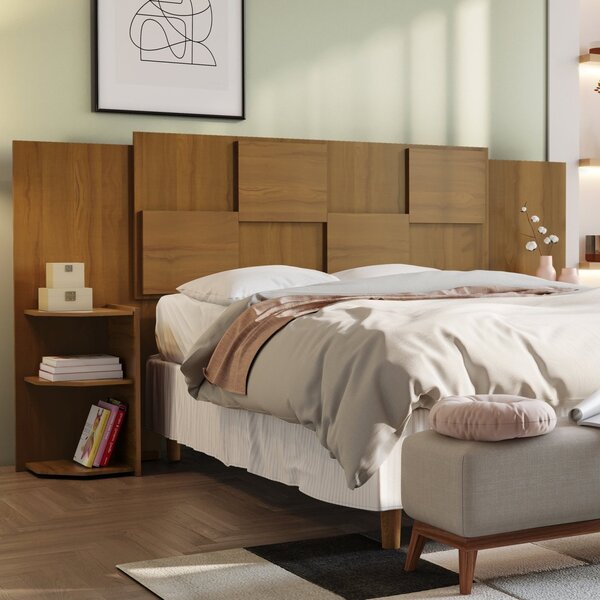 Cabeceira Box Casal Firenze Conquista Móveis Rovere