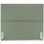 Cabeceira Box Casal King Com Tachas 195 Cm Vicenza L02 Bouclê