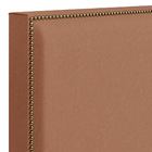 Cabeceira Box Casal King Com Tachas 195 Cm Vicenza L02 Linho