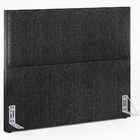 Cabeceira Box Casal King Com Tachas 195 Cm Vicenza L02 Linho