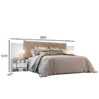 Cabeceira Box Casal Odessa Com 2 Mesas De Cabeceira Clic Móve