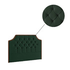 Cabeceira Box Casal Orion 149cm Veludo Verde Bnn Decor