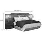 Cabeceira Box Casal Plenus - Novo Horizonte - Canela