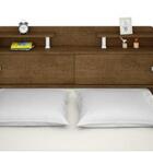 Cabeceira Box Casal Queen Elisa Malbec