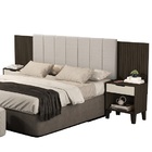 Cabeceira Box Elena De Casal Expansível Chocolate/off White –