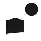 Cabeceira Box King 195cm Belize Preto Bnn Decor