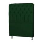 Cabeceira Box King 195cm Domus Veludo Verde Bnn Decor