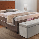 Cabeceira Box King Estofada Ocre 1,93m Berdan