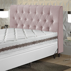 Cabeceira Box King Estofada Rosé 1,93m Jasny