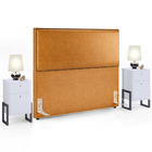 Cabeceira Box King Vicenza 195 Couríssimo Whisky L02 E 2 Mesa