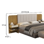 Cabeceira Box Maisa De Casal Expansível Nature/off White – Vj