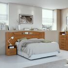 Cabeceira Box Novitá Lopas Rovere Naturale