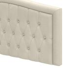 Cabeceira Box Plus Capitonê Curva 1.4 Provençal Linho Bege