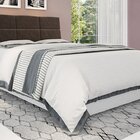 Cabeceira Box Queen 1,58 Isis Amarula Com Painel Class Marrom