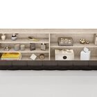 Cabeceira Box Queen 1,58 Isis Amarula Com Painel Class Marrom