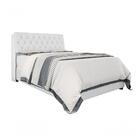 Cabeceira Box Queen 1,58 Isis Branco Com Capitonê Branco