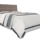 Cabeceira Box Queen 1,58 Isis Chocolate Com Painel Class Capu