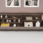 Cabeceira Box Queen 1,58 Isis Chocolate Com Painel Class Capu