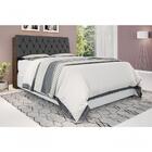 Cabeceira Box Queen 1,58 Isis Malbec Com Capitone Preto