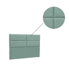 Cabeceira Box Queen 160cm Barcelona Veludo Verde Claro Tana D