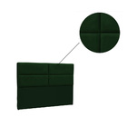 Cabeceira Box Queen Barcelona 160 Cm Tca 947  Verde