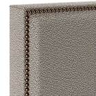 Cabeceira Box Queen Com Tachas 160 Cm Vicenza L02 Bouclê Bege