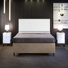 Cabeceira Box Queen Com Tachas 160 Cm Vicenza L02 Facto Branc