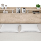 Cabeceira Box Queen Elisa Amarula