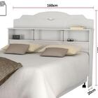 Cabeceira Box Queen Estrela Branca Vitamov