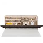 Cabeceira Box Queen Isis Amarula Com Capitonê Marrom