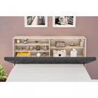 Cabeceira Box Queen Isis Amarula Com Capitonê Preto