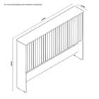 Cabeceira Box Ripada Detroit Casal Nature Tebarrot