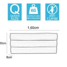 Cabeceira Box Shop Line Queen 1,60m Painel Em Couro Sintético