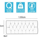 Cabeceira Box Shop Paris Queen 1,60m Painel Em Couro Sintétic