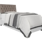 Cabeceira Box Solteiro 0,88 Isis Branco Com Capitonê Capuccin