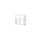 Cabeceira Box Solteiro 0,88 Isis Malbec Com Capitonê Bege